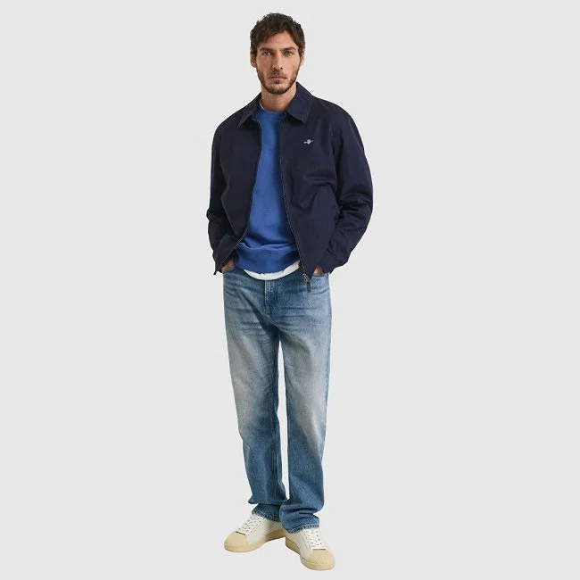 Jersey GANT Azul Hombre Jersey GANT Azul Hombre