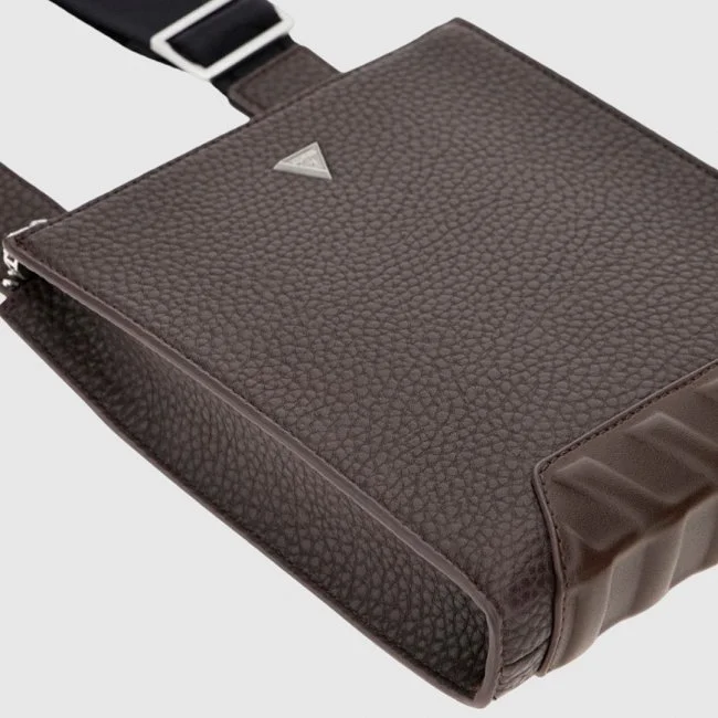 Bandolera Guess Marrón Hombre