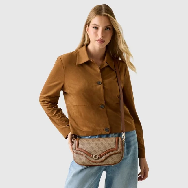 Bolso Guess Marrón Mujer