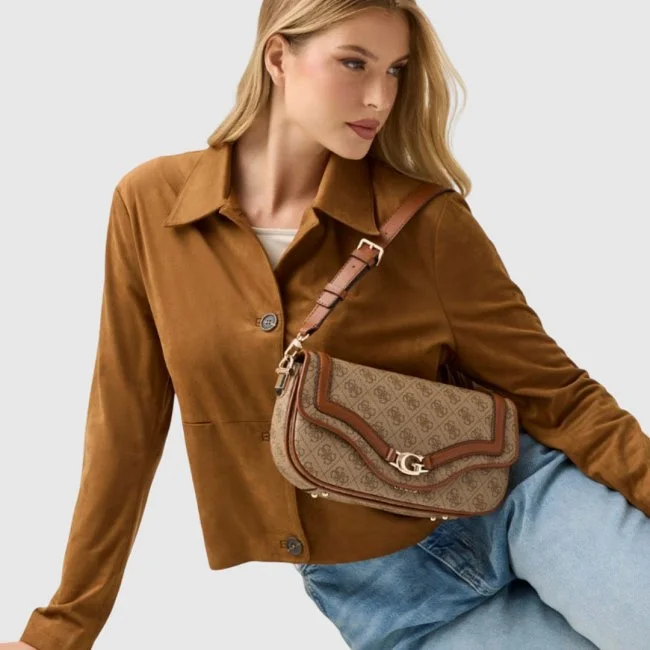 Bolso Guess Marrón Mujer