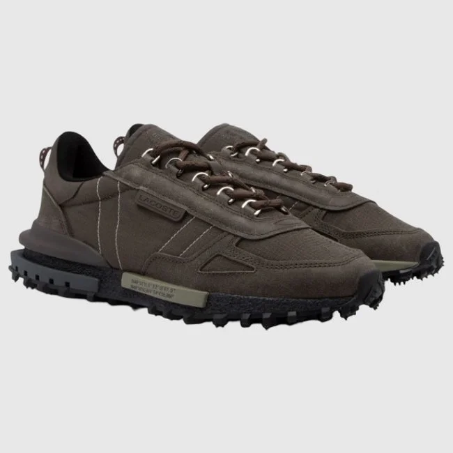 Zapatillas Lacoste Marrones Hombre