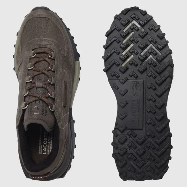 Zapatillas Lacoste Marrones Hombre