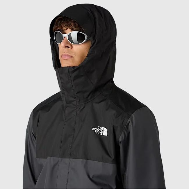 Chaqueta The North Face Gris y Negra...