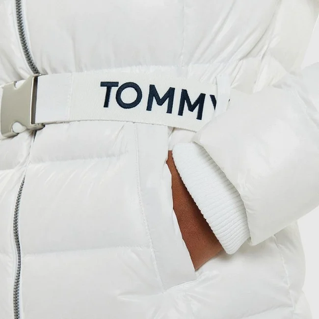 Chaqueta Tommy Hilfiger Blanca Mujer