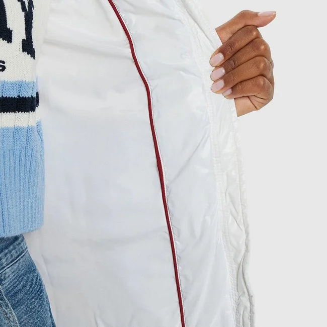 Chaqueta Tommy Hilfiger Blanca Mujer