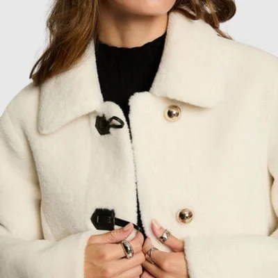 Chaqueta Morgan Marfil Mujer 2