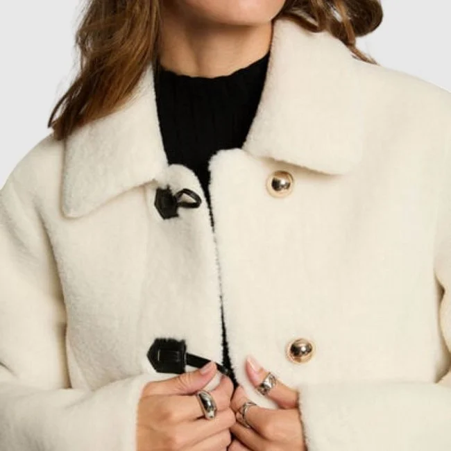 Chaqueta Morgan Marfil Mujer