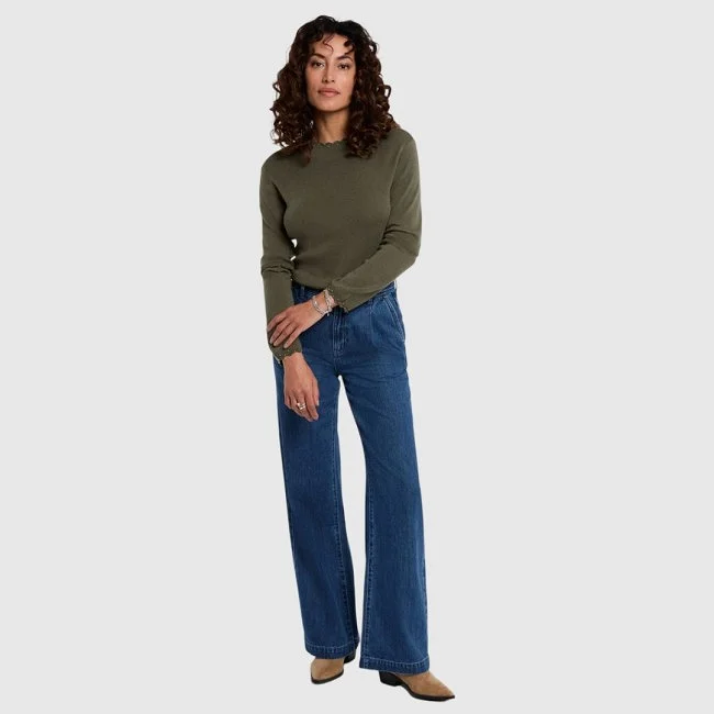 Jersey Morgan Verde Mujer