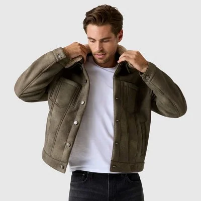 Chaqueta Guess Verde Hombre