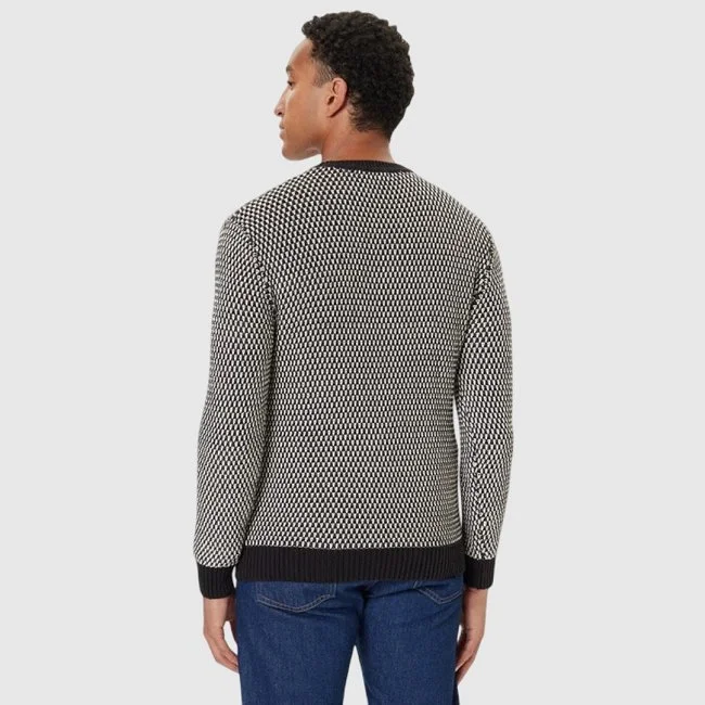 Jersey Guess Blanco y Negro Hombre