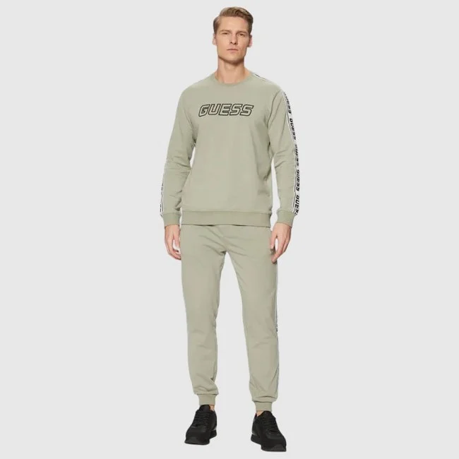 Sudadera Guess Verde Hombre