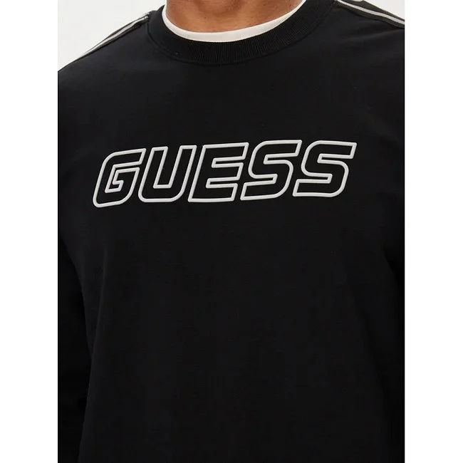 Sudadera Guess Hombre Negra