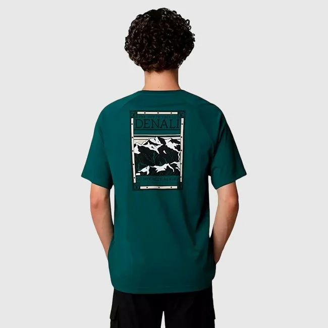Camiseta The North Face Verde Hombre