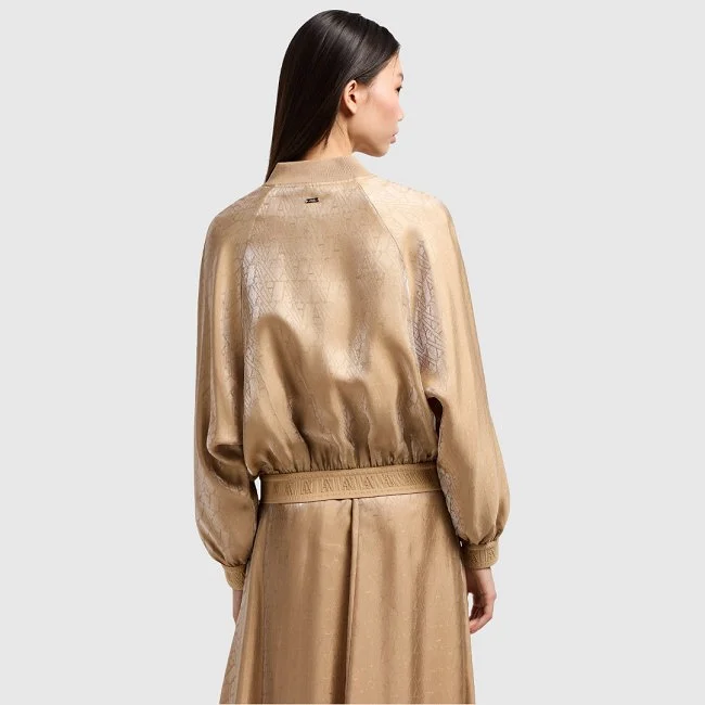 Chaqueta Armani Exchange Dorada Mujer