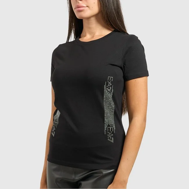 Camiseta Armani Negra Mujer