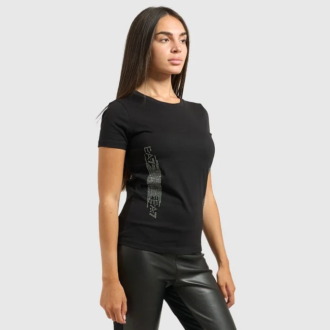 Camiseta Armani Negra Mujer