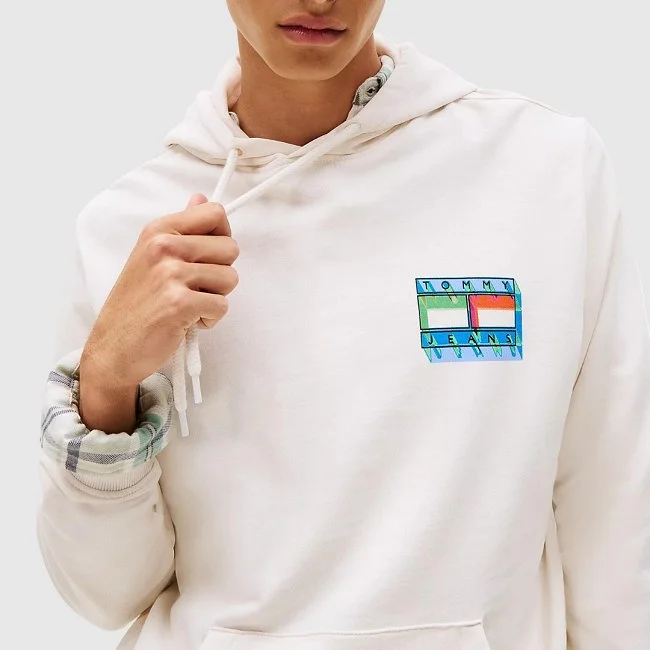 Sudadera Tommy Hilfiger Blanca Hombre