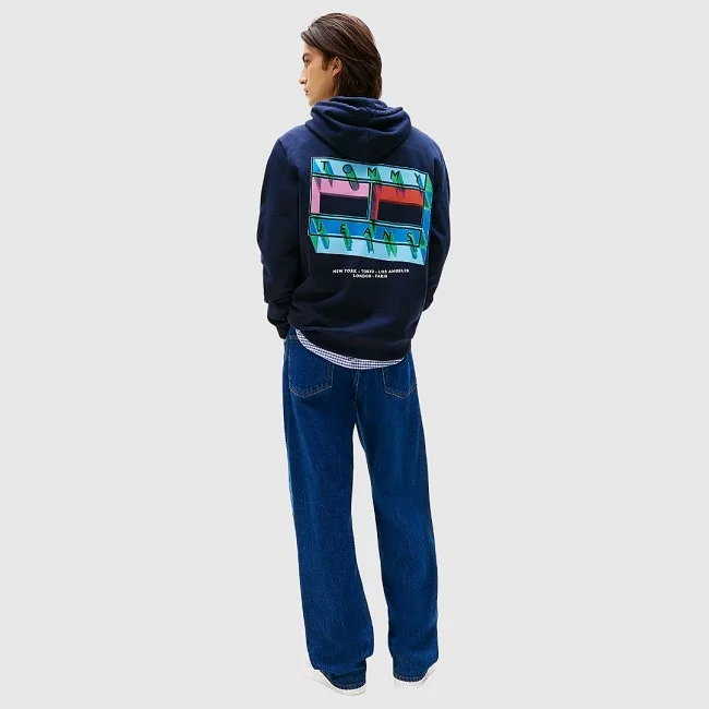 Sudadera Tommy Hilfiger Azul Marino...