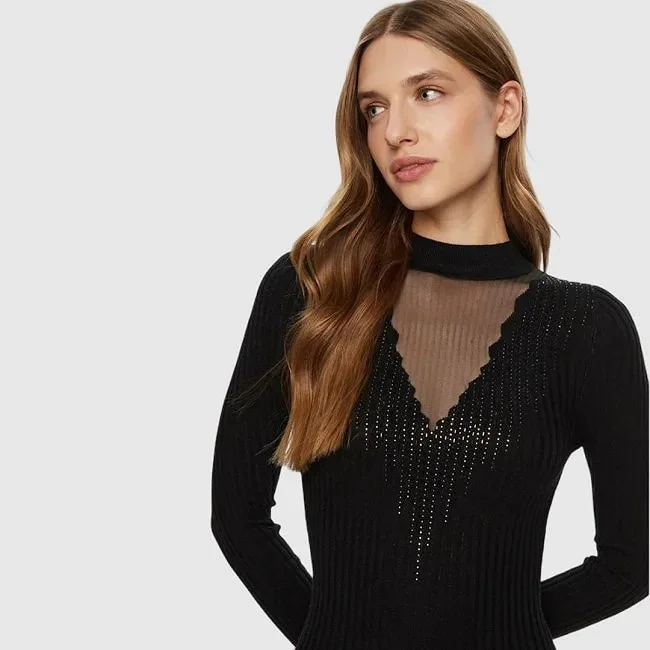 Vestido Guess Negro Mujer