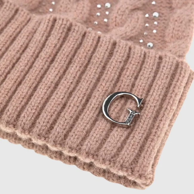 Gorro Guess Rosa Mujer