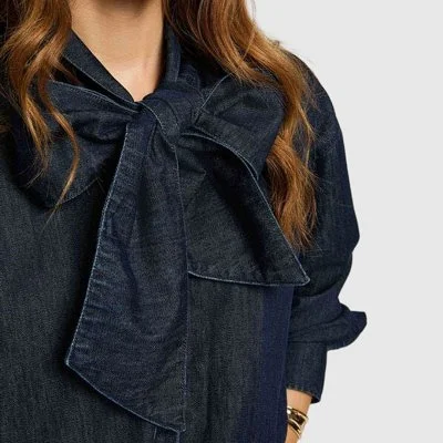 Camisa Vaquera Morgan Mujer 2