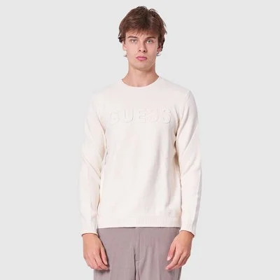 Jersey Guess Beige Hombre