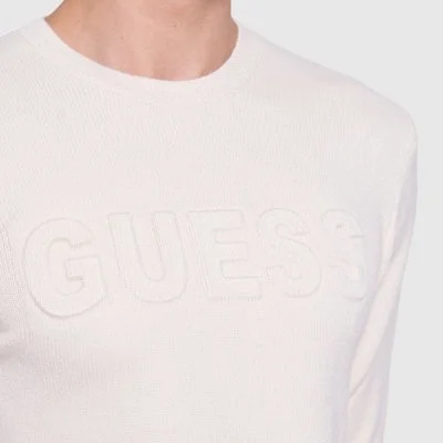 Jersey Guess Beige Hombre 2