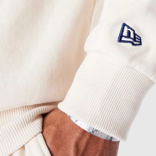 Sudadera New Era Beige Hombre