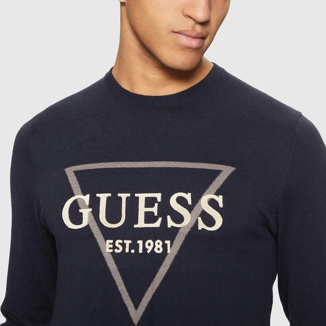 Jersey Guess Azul Marino Hombre
