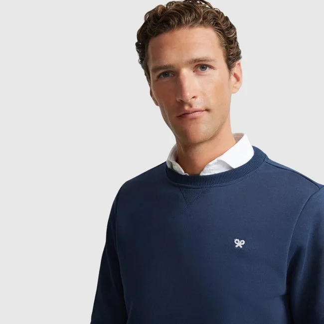 Sudadera Silbon Azul Marino Hombre