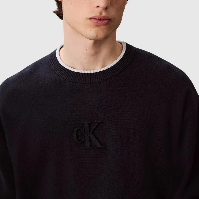 Jersey Calvin Klein Azul Marino Hombre