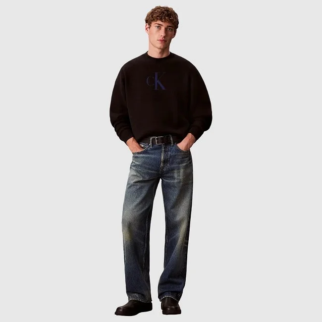 Sudadera Calvin Klein Negra Hombre