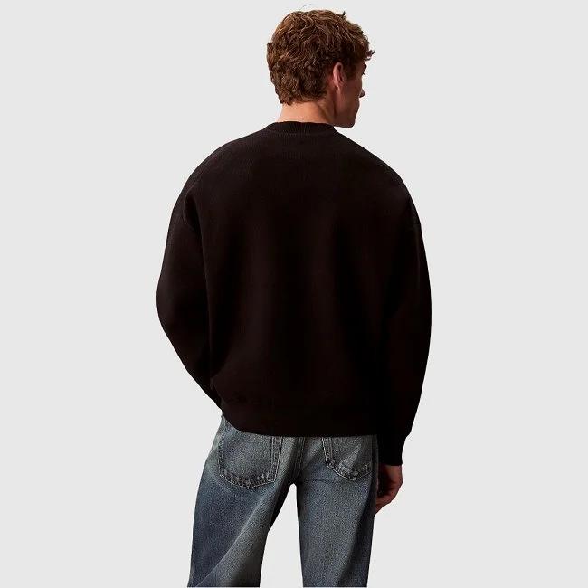 Sudadera Calvin Klein Negra Hombre