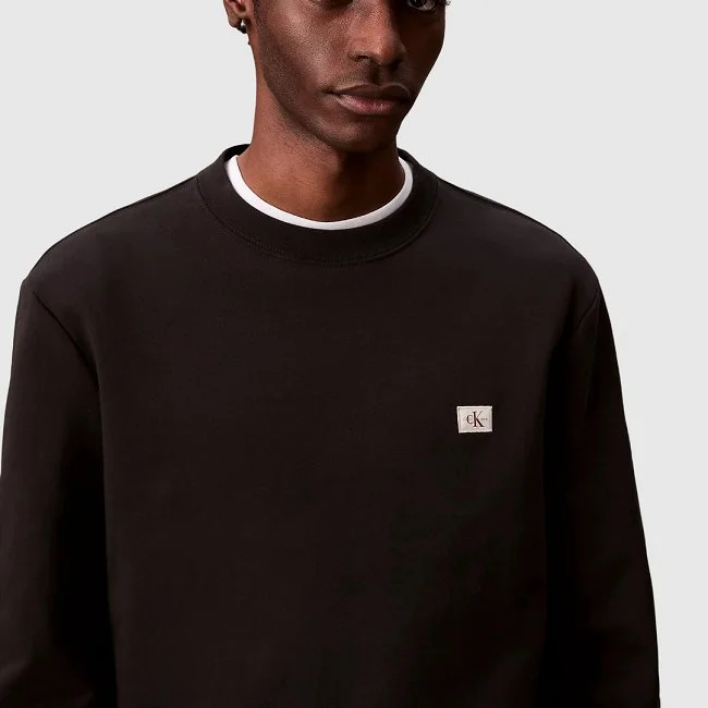 Sudadera Calvin Klein Negra Hombre