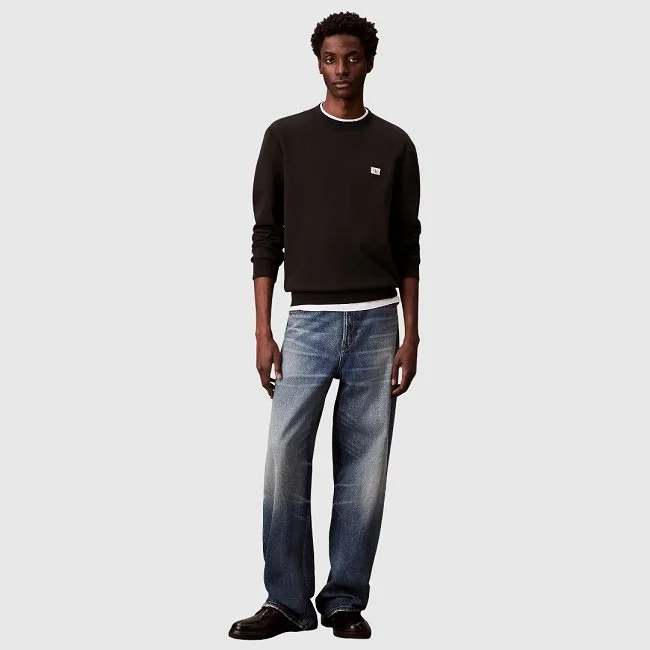 Sudadera Calvin Klein Negra Hombre