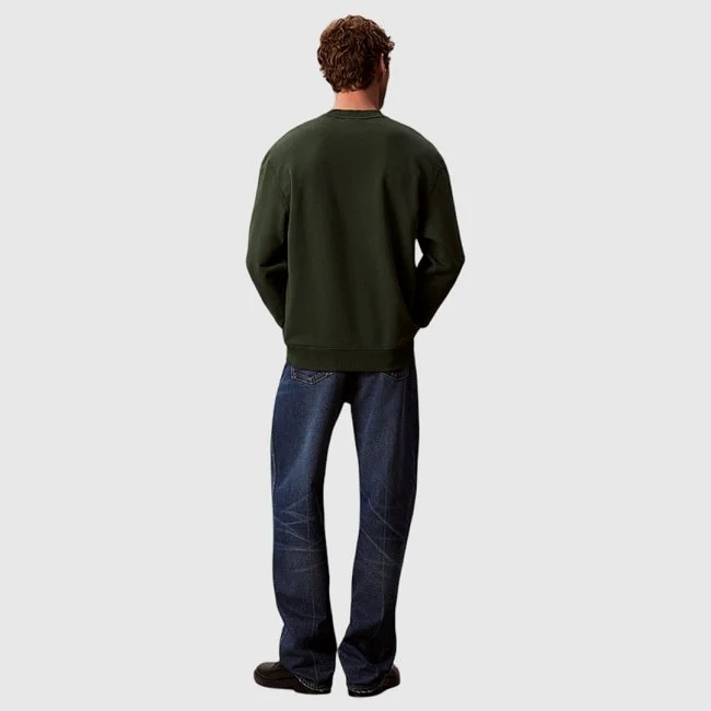 Sudadera Calvin Klein Verde Hombre