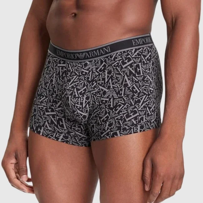 Pack de 3 Calzoncillos Armani Negros...