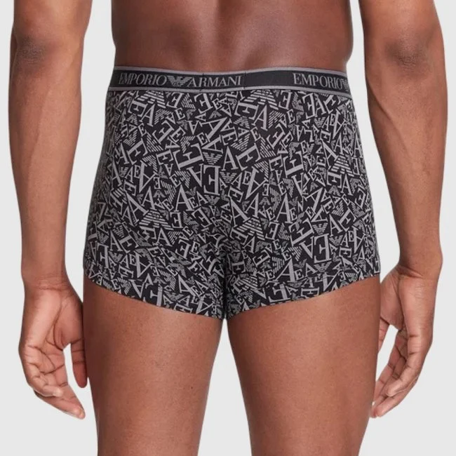 Pack de 3 Calzoncillos Armani Negros...