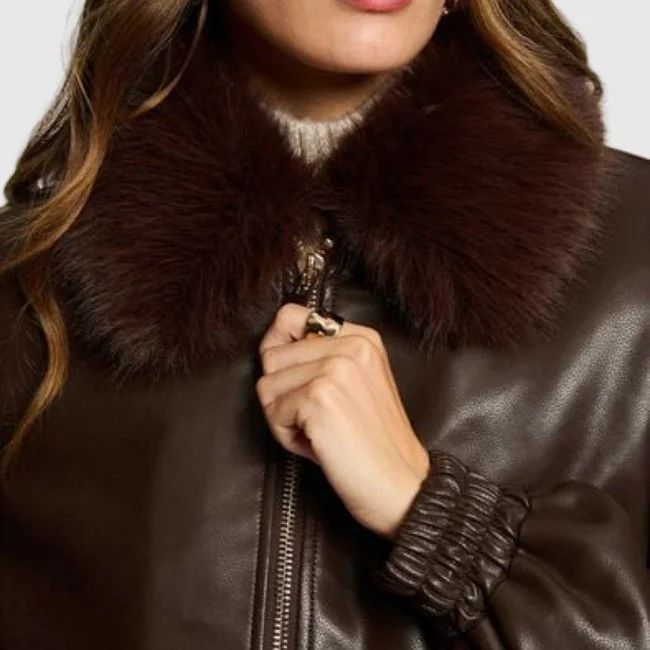 Chaqueta Morgan Marrón Mujer