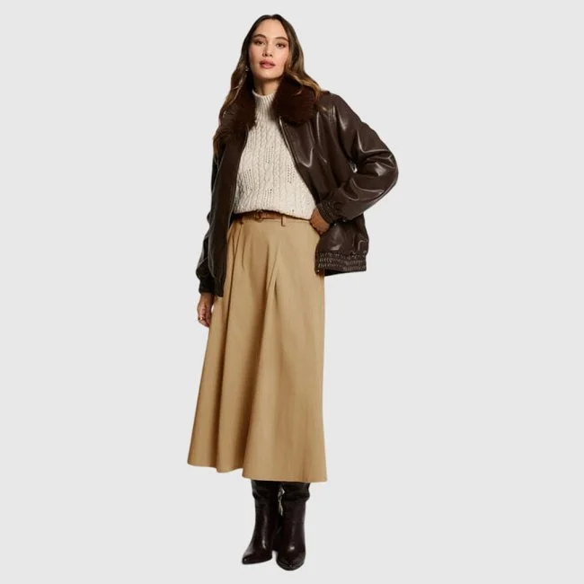 Chaqueta Morgan Marrón Mujer