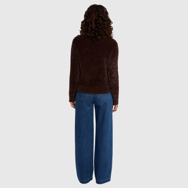 Jersey Morgan Marrón Mujer