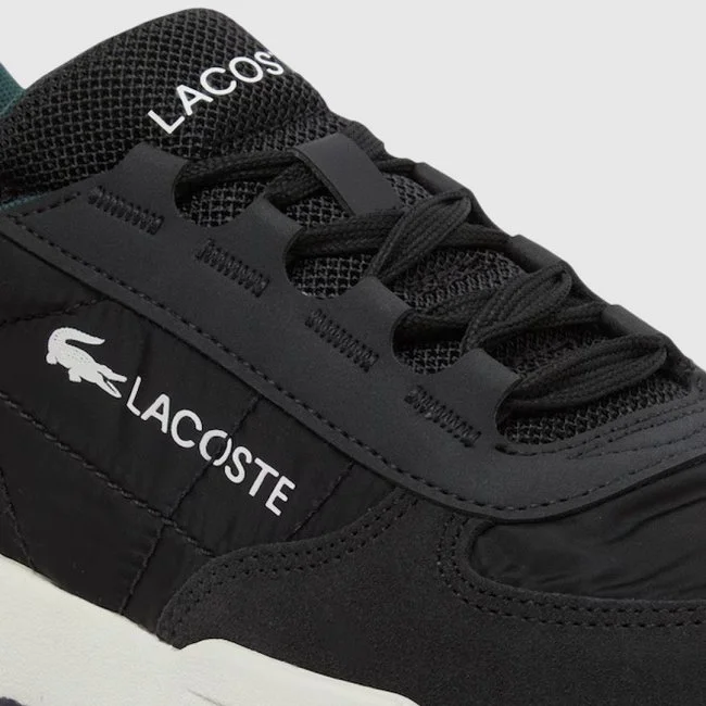 Zapatillas Lacoste Negras y Verdes Mujer