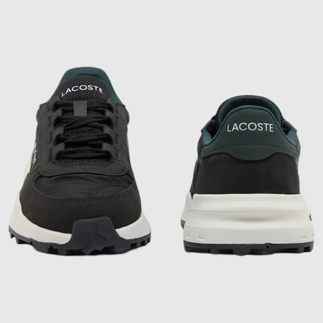 Zapatillas Lacoste Negras y Verdes Mujer