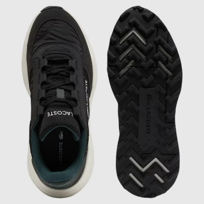 Zapatillas Lacoste Negras y Verdes Mujer