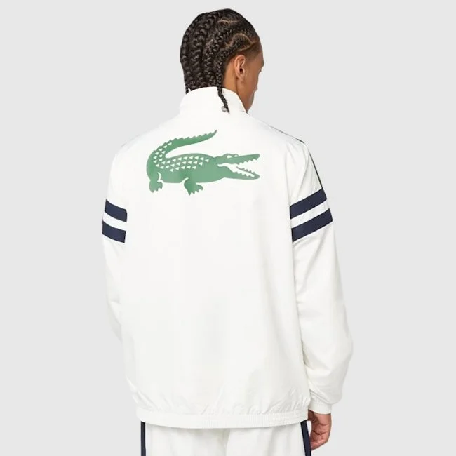 Chándal Lacoste Blanco y Azul Hombre