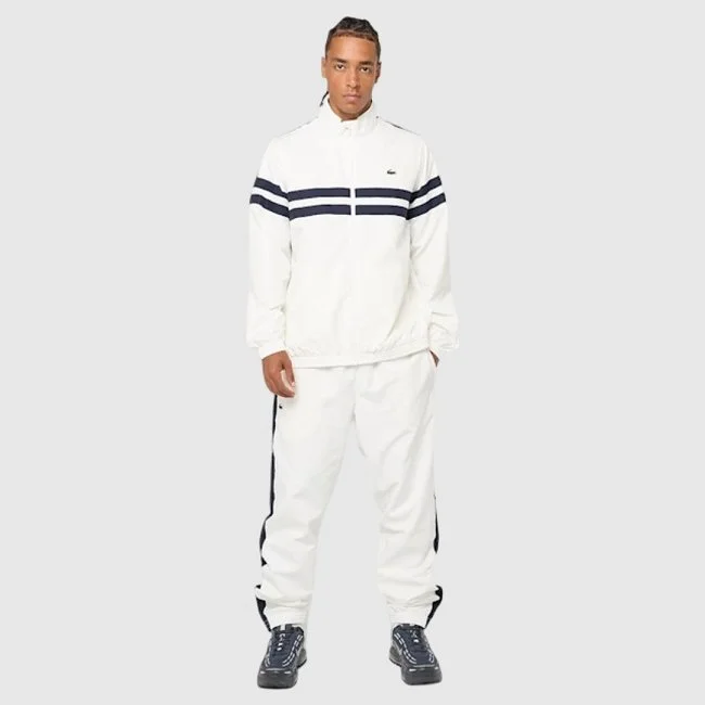 Chándal Lacoste Blanco y Azul Hombre