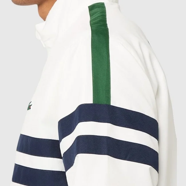Chándal Lacoste Blanco y Azul Hombre