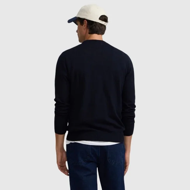 Jersey Silbon Azul Marino Hombre