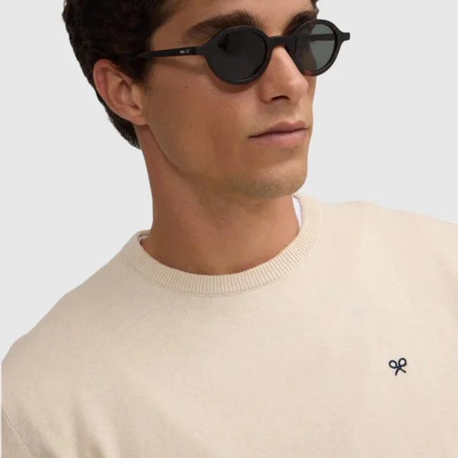 Jersey Silbon Beige Hombre