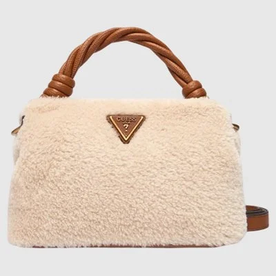 Bolso Guess Beige Mujer